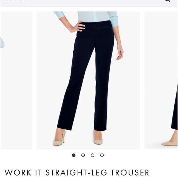 NIC+ZOE Pants - Nic+Zoe Work it Straight leg trousers NWT
